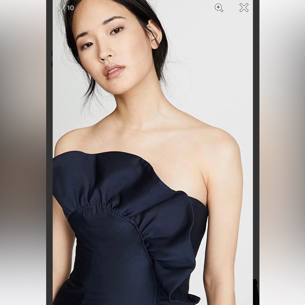 KEEPSAKE the Label Midnight Strapless Dress